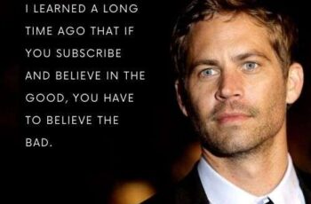 Inspirational Paul Walker Quotes On Success